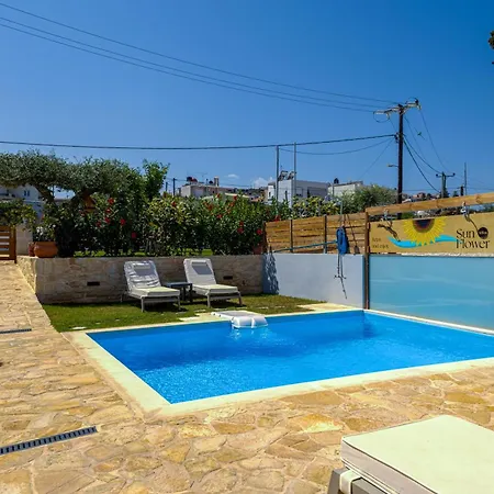 Sun Flower With Sea View Villa Agia Marina